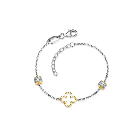 Elegant Bliss Clover Diamondlite Bracelet