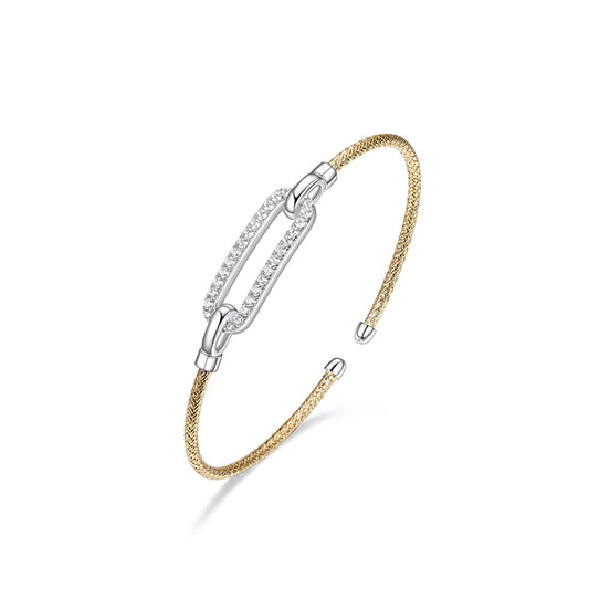 Best Bangle with Paper Clip Link