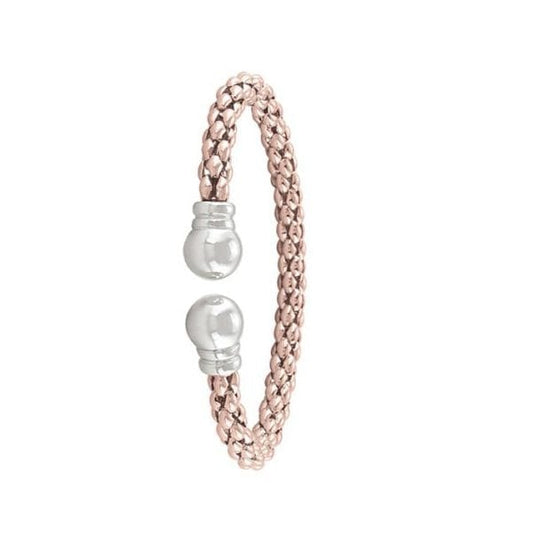 Pink-Open-End-Popcorn-Sterling-Silver-Fashion-bangle