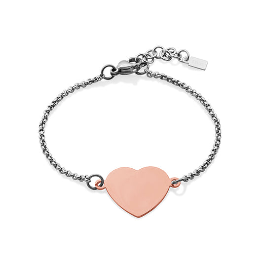 Best Engrave Collection Heart Bracelet