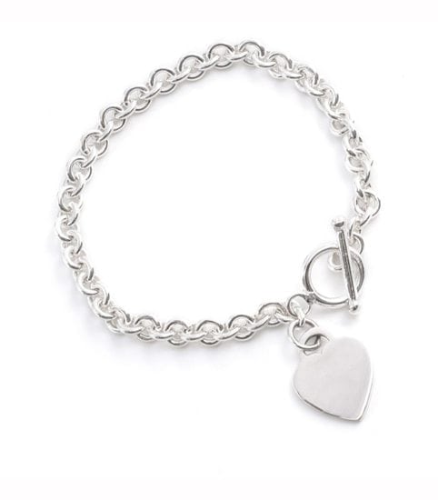 Sterling-Silver-Toggle-Bracelet-with-Heart-Charm