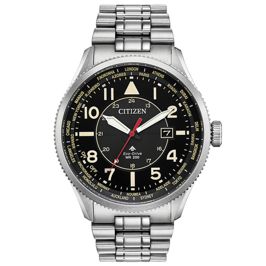 Citizen Watch Avion - Silver & Black