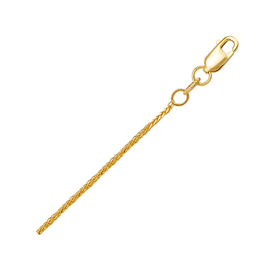 18"-18K-Gold-Square-Wheat-Necklace---2.2-gm