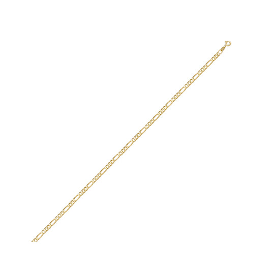 18"-18K-Gold-Figaro-Necklace---1.9-gm