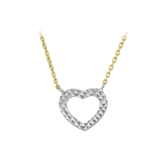 Elegant Gold Heart Necklace