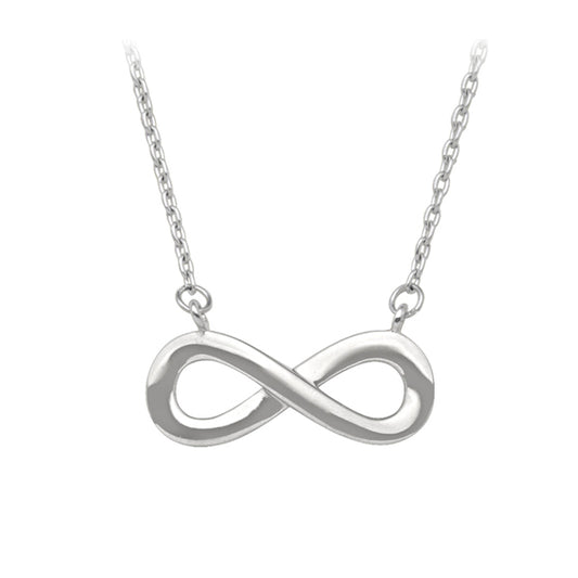 Elegant Real Gold Infinite Necklace