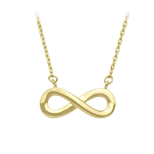 Elegant Real Gold Elegant Infinite Pendant