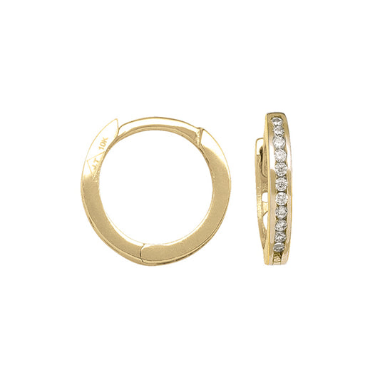 Elegant Gold Hoop Earrings