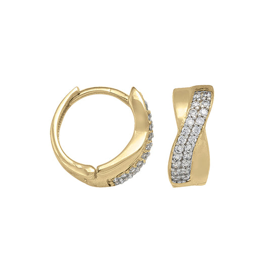Elegant Gold Hoop Earrings