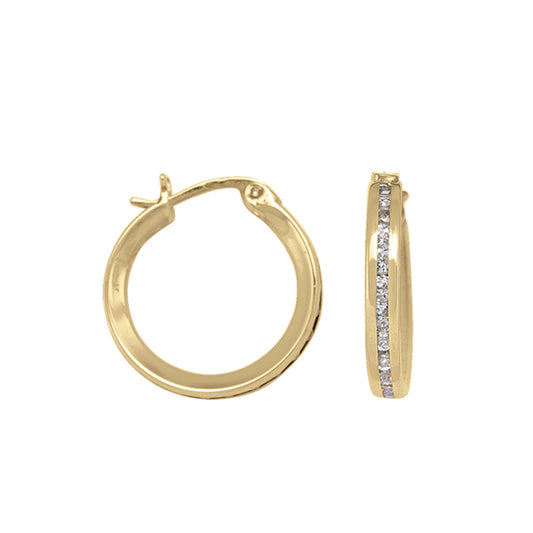 Elegant Gold Hoop Earrings