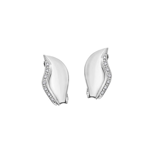Diamond Stud Earrings in Sterling Silver (0.07 CT. T.W.) - Silver