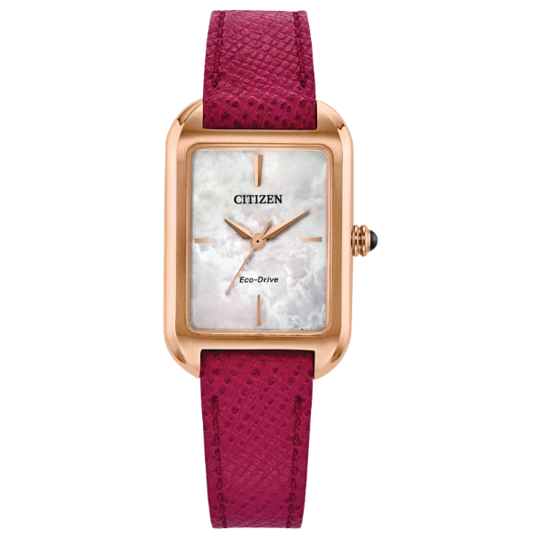 Citizen EM1193-08D Dress Classic Ladies Watch - White