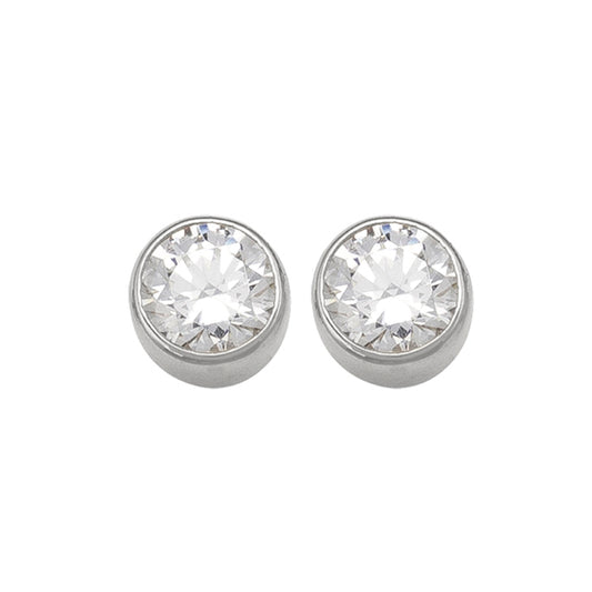 Elegant Real Gold Zirconia Silver Pendant
