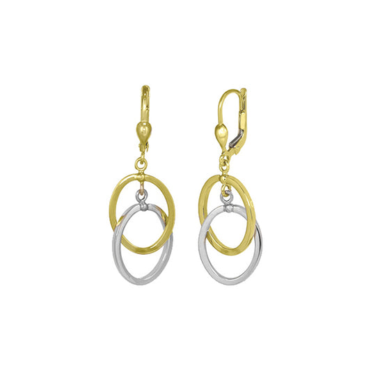 Elegant Real Gold Hoop Earrings