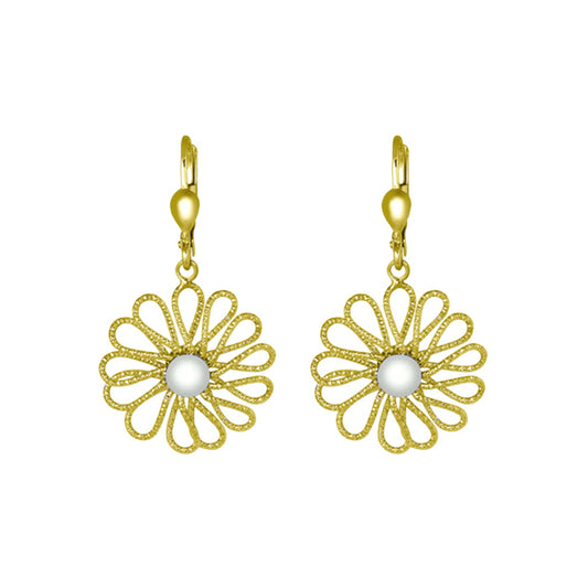 Gold Drop Earrings