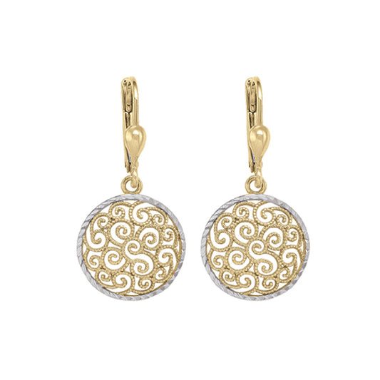 Gold Drop Earrings