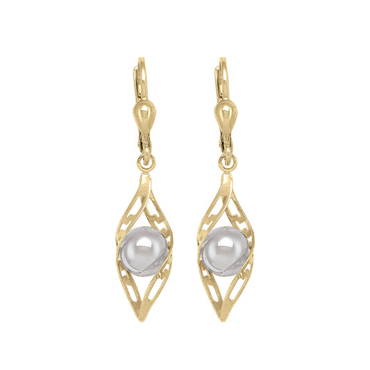 Gold Drop Earrings