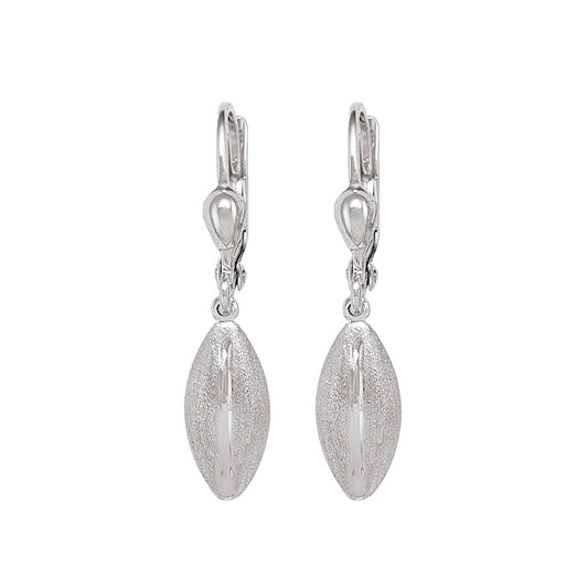 Elegant Genuine Gold Silver Drop Earrings