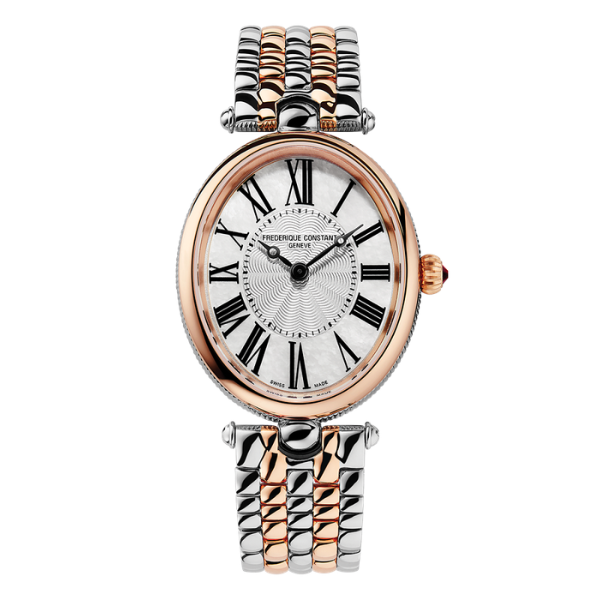 FREDERIQUE CONSTANT FC-200MPW2V2B Classics Art Deco Ladies Watch - Silver