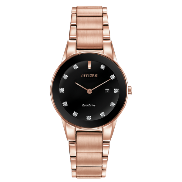 GA1058-59Q Axiom Eco-Drive Ladies Watch