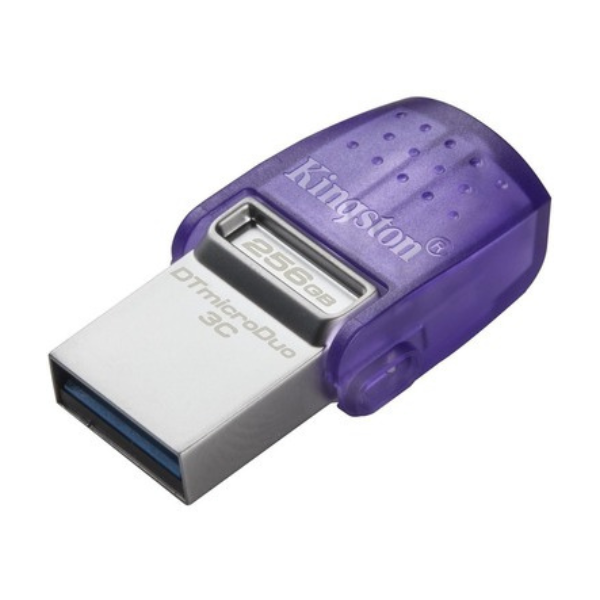 MS53010 USB Flash Drive 256GB DataTraveler Microduo USB-A and USB-C 3.2 -Gen 1-