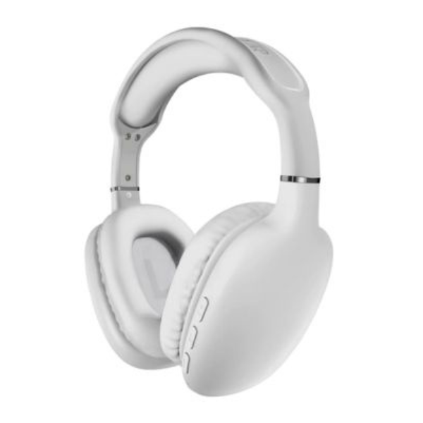 MS53661 Headphones Bluetooth Vibe Over The Ear - Noise Isolating Built in Mic  and  Call Controls Ultra Lightweight 10Hr Play Time Quick Charge Aux In Port