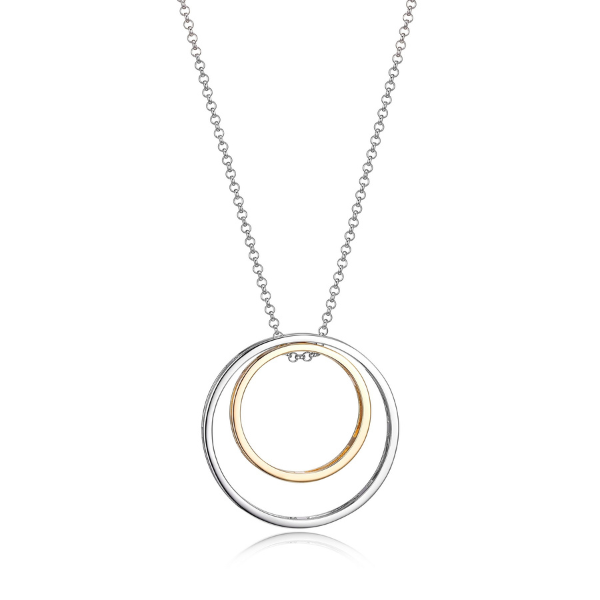 NR0LBGE97-2T Sphere Interchangeable Open Circle Necklace