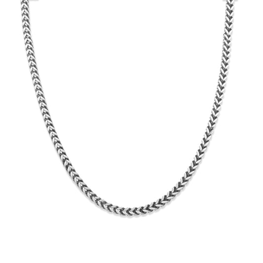 STEELX Fancy Chain Necklace - Gunmetal