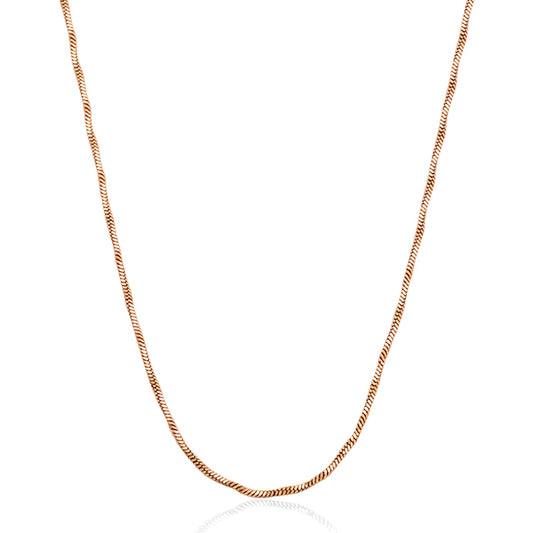CJ Steelx 1.5mm Twisted Chain - Rose Gold