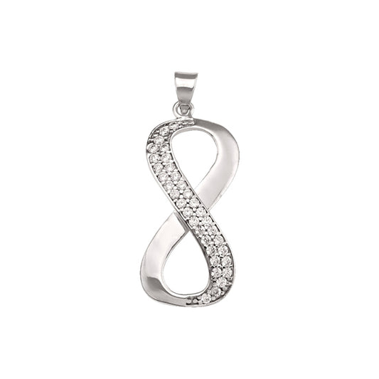 Elegant Real Gold Infinite Pendant