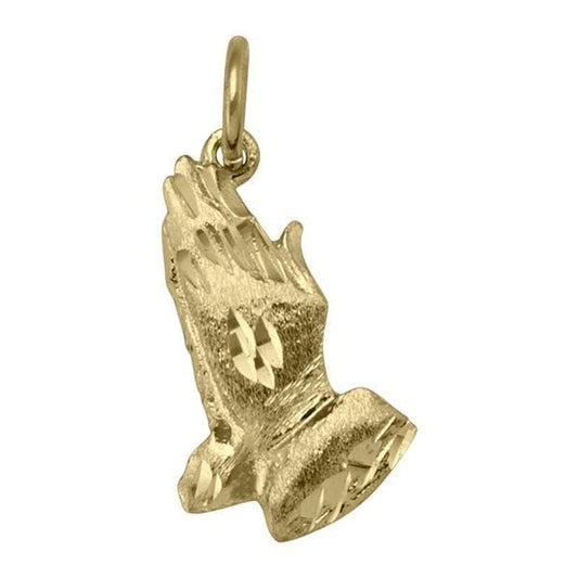 Elegant Praying Hands Pendant