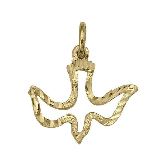 10K-Gold-Charm---Dove