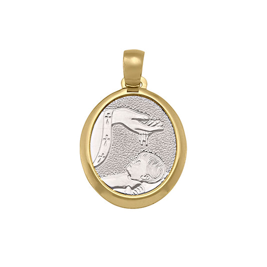 18K-Two-Tone-Baptism-Pendant---2.5-gm