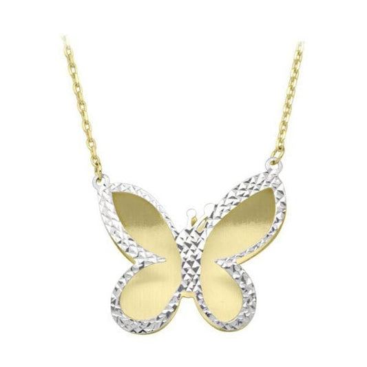Elegant Gold Butterfly Necklace