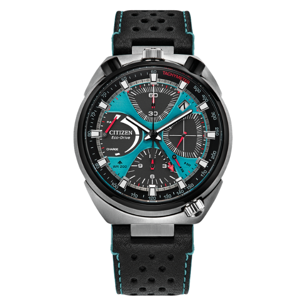 Citizen AV0106-01L Promaster Tsuno Chrono Racer Men Watch - Light Blue
