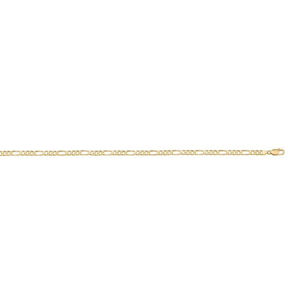 Elegant Gold Figaro Bracelet